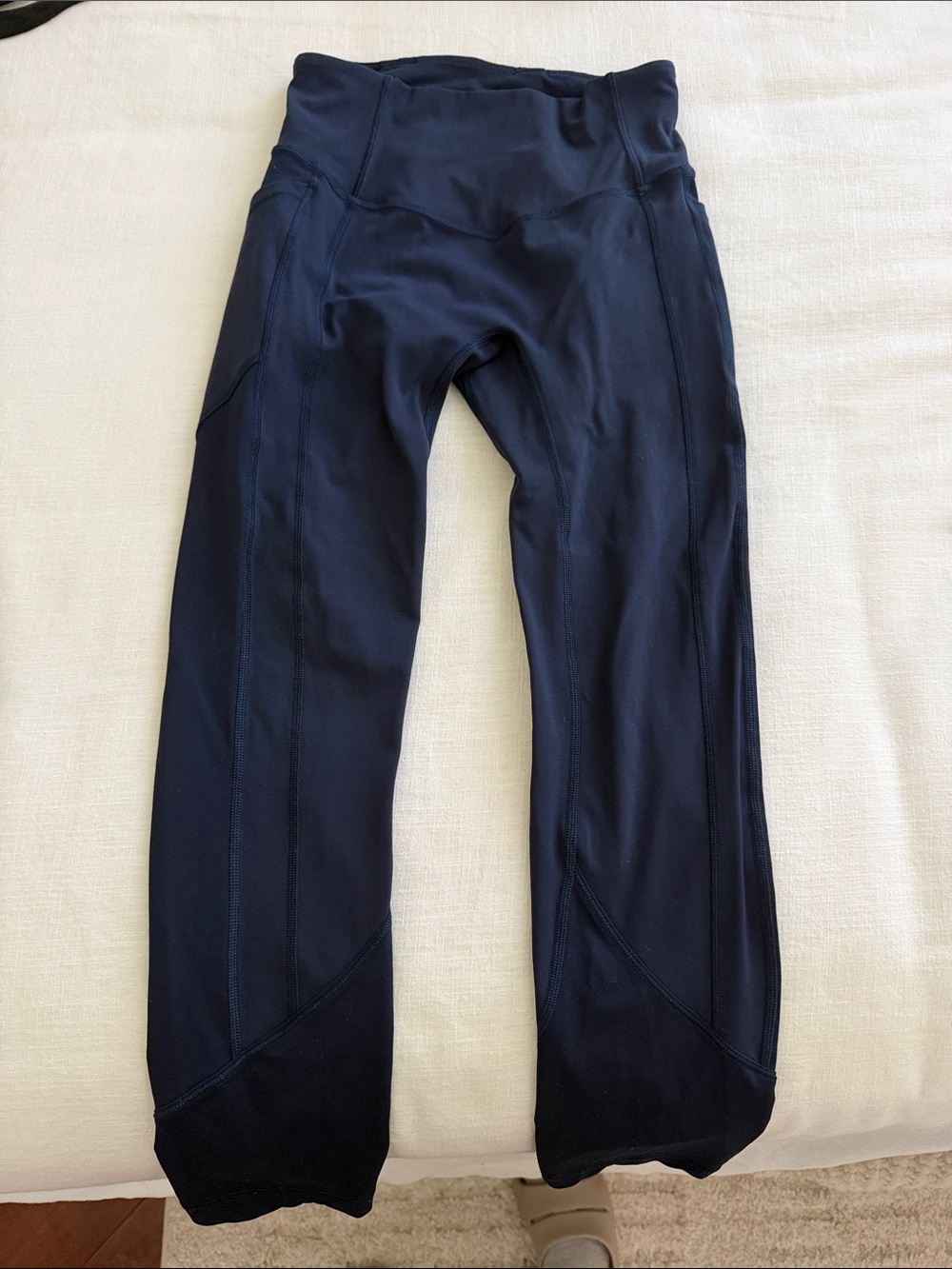 True Navy High-Waist lululemon.  Athletic Leggings